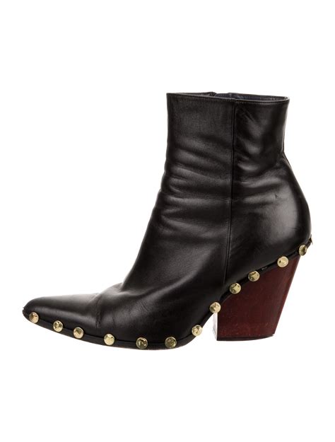 celine studded boots